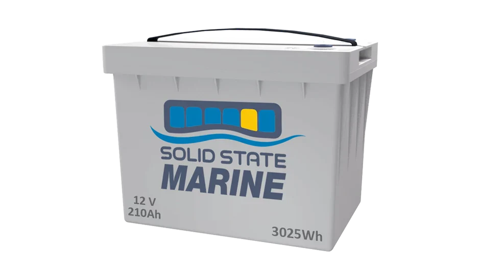 Solid State Marine Battery 12V 210Ah Deep Cycle + Starting Battery