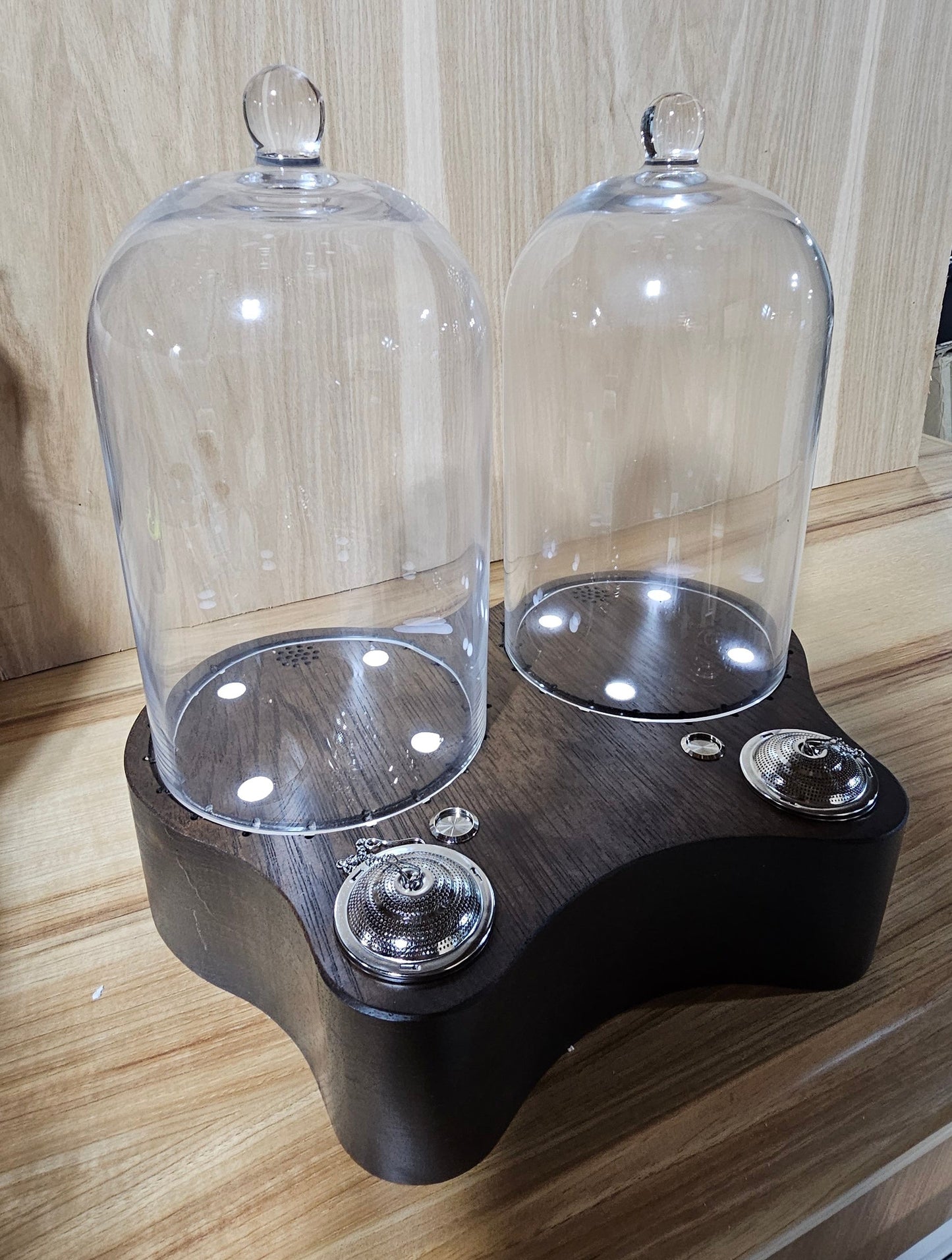 Speakeasy Smoker ™ DUAL Portable LED Cocktail Smoker
