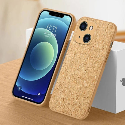 Cork Wood iPhone Case