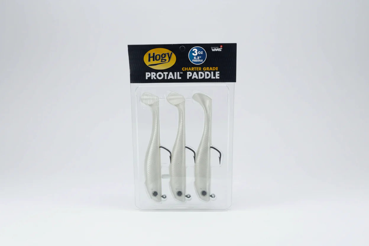 Hogy Protail Paddle 6.5" 3oz, 4oz, 5oz, 6oz (Bone Color) PK of 3