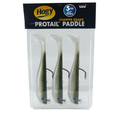 Hogy Protail Paddle 6.5" 3oz, 4oz, 5oz, 6oz (Olive color) Pk of 3