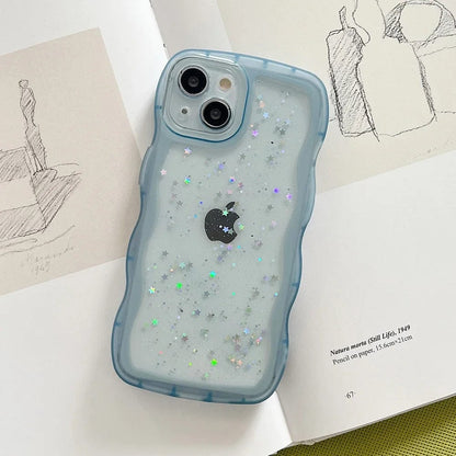Glue Star Wavy iPhone Case