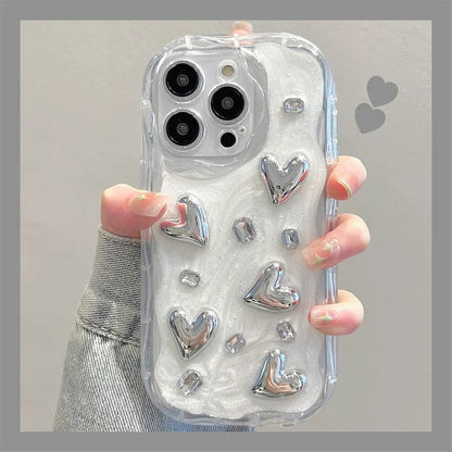 3D Silicone Love Bow iPhone Case