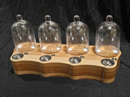 Speakeasy Smoker ™ MINI 4-top  Commercial LED Cocktail Smoker